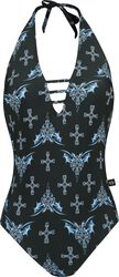 Gothicana X Anne Stokes - Bathing Suit, Gothicana by EMP, Swimsuit