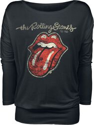 Plastered Tongue, The Rolling Stones, Long-sleeve Shirt