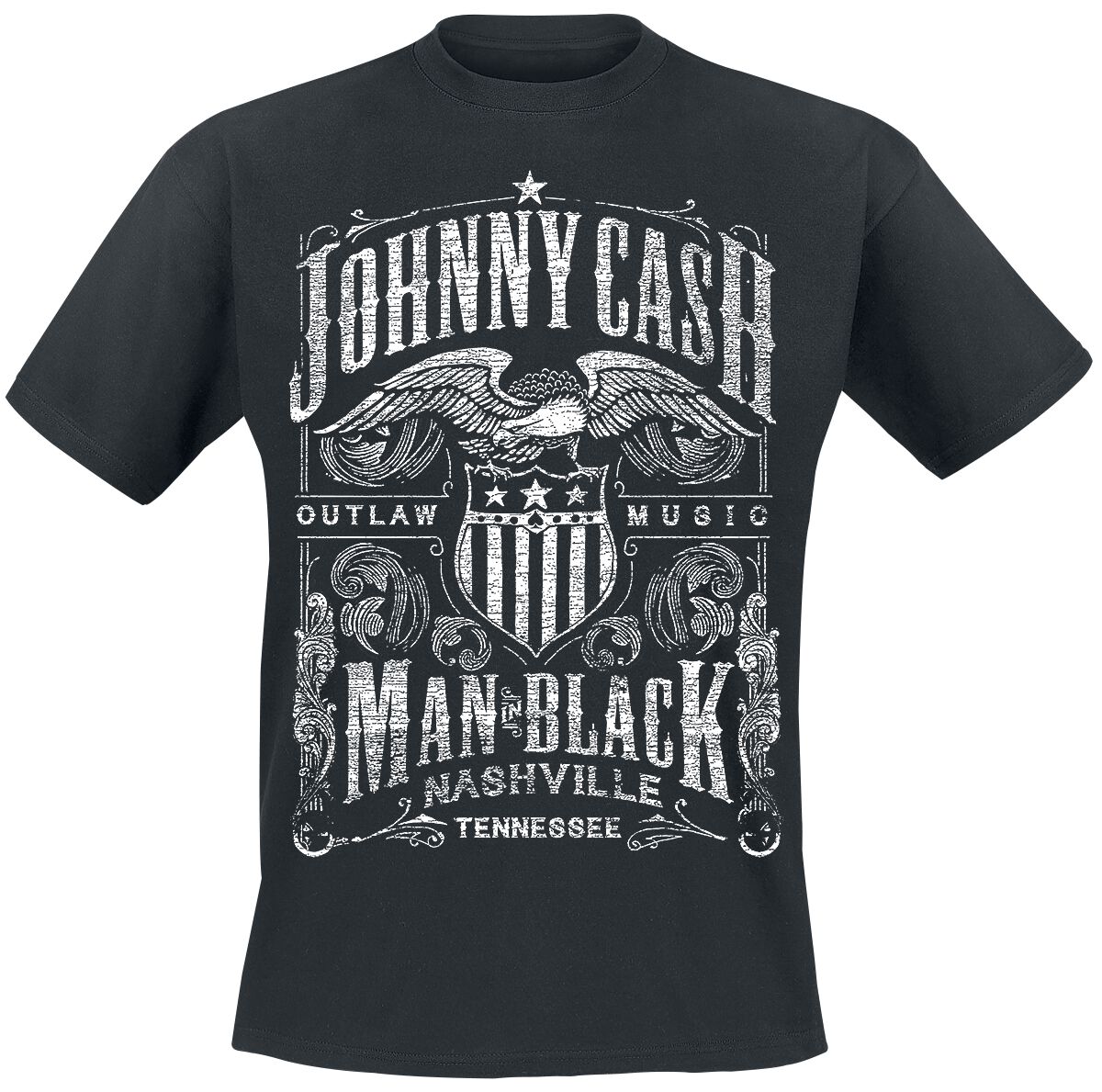 Outlaw Music | Johnny Cash T-Shirt | EMP