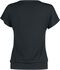 Sport and Yoga - Casual Black T-shirt with Detailed Print