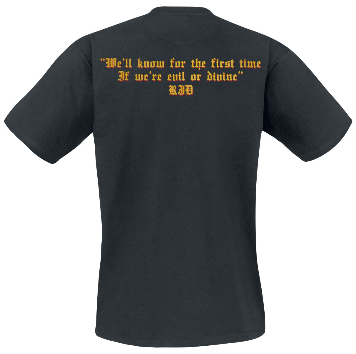 Official Dio 'The Last In Line' Band T-Shirt - 100% Cotton Unisex Tee