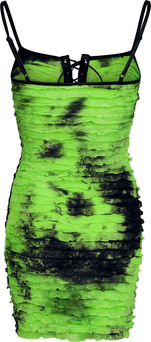 Tie Dyed Punk Dress | Punk Rave Mini Dress | EMP Tie Dyed Punk Dress | Punk Rave Mini Dress | EMP