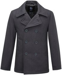 Pea Coat, Brandit, Uniform Jacket