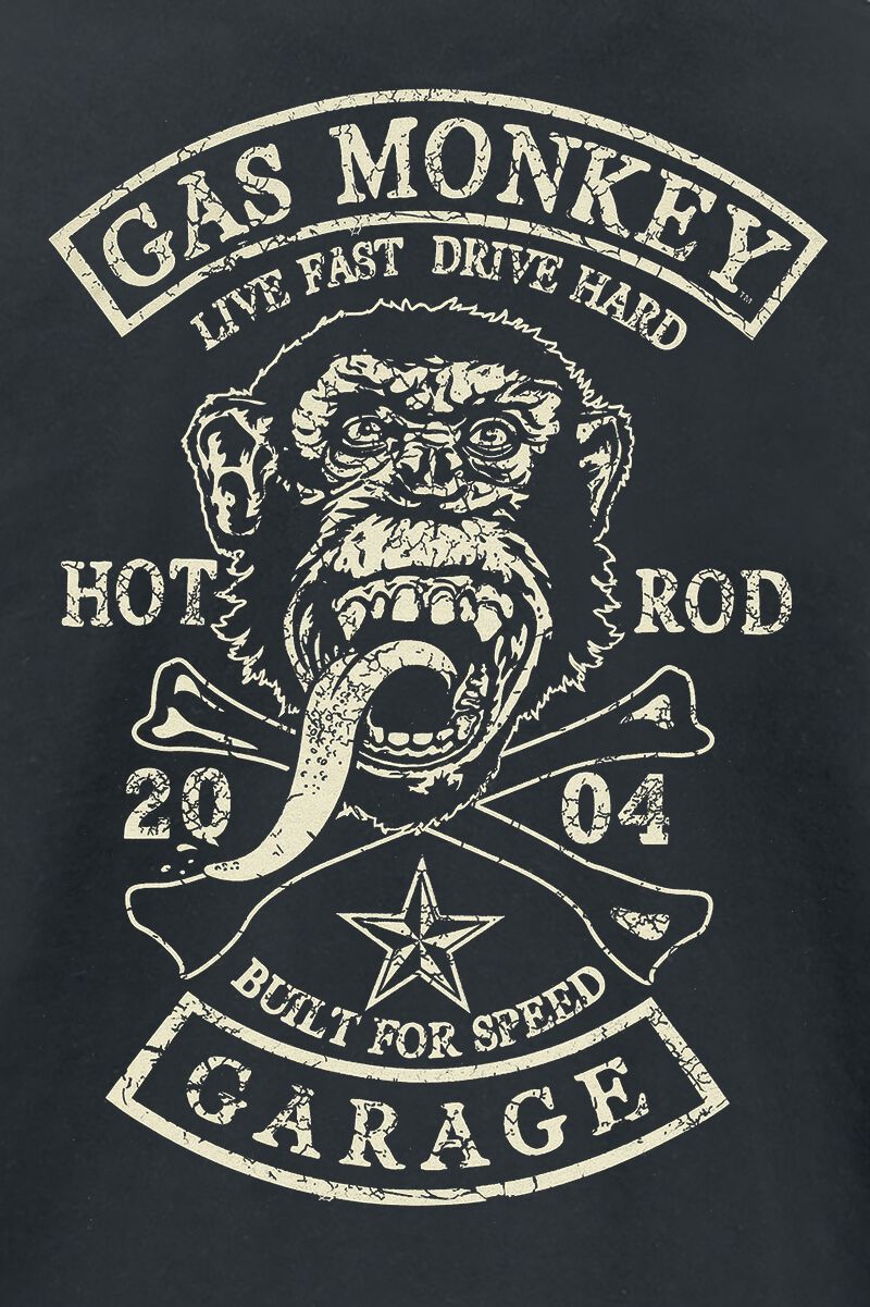 Hot Rod Beer Assistant Gas Monkey Garage T-Shirt EMP