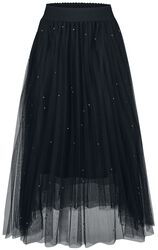 Sophia Stud Net Skirt, Banned Retro, Medium-length skirt