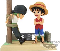 Banpresto - Monkey D. Luffy & Roronoa Zoro (WCF - Log Stories Series), One Piece, Collection Figures