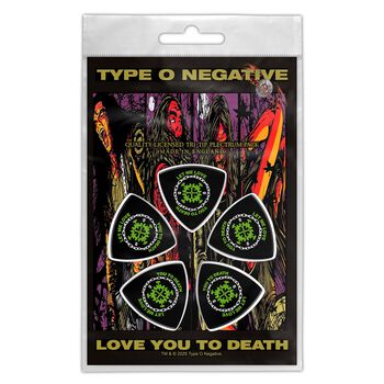 Plectra Rings Love You To Death | Type O Negative Plectra Set | EMP
