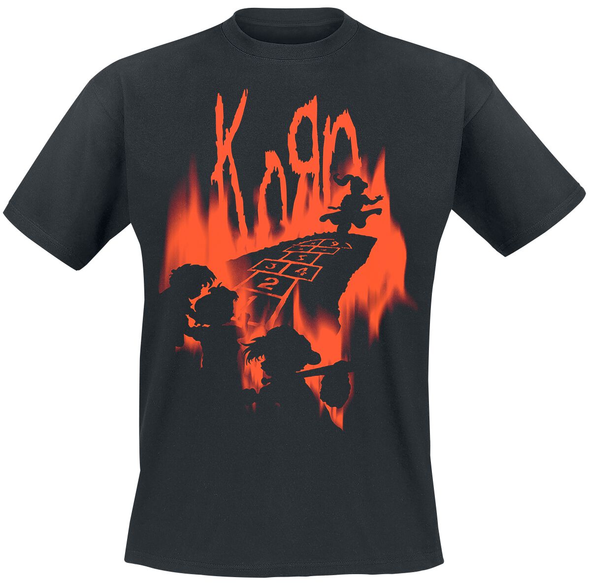 Hopscotch Flame Korn T-Shirt EMP