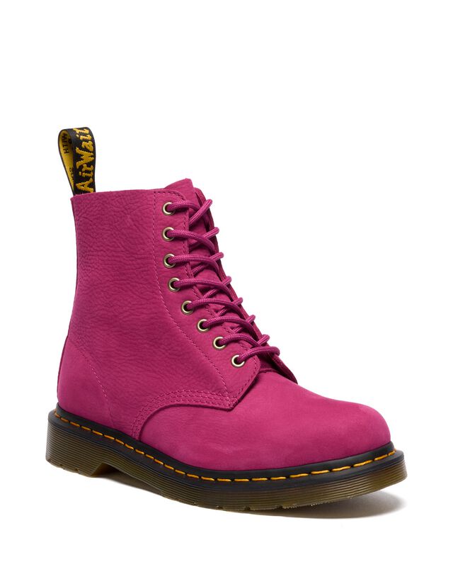 1460 Eye Boots Fuchsia Pink Milled Nubuckk MB Martens