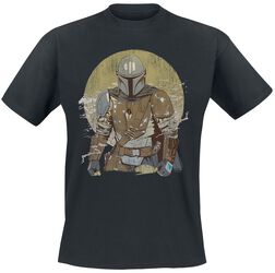 The Mandalorian - Vintage, Star Wars, T-Shirt