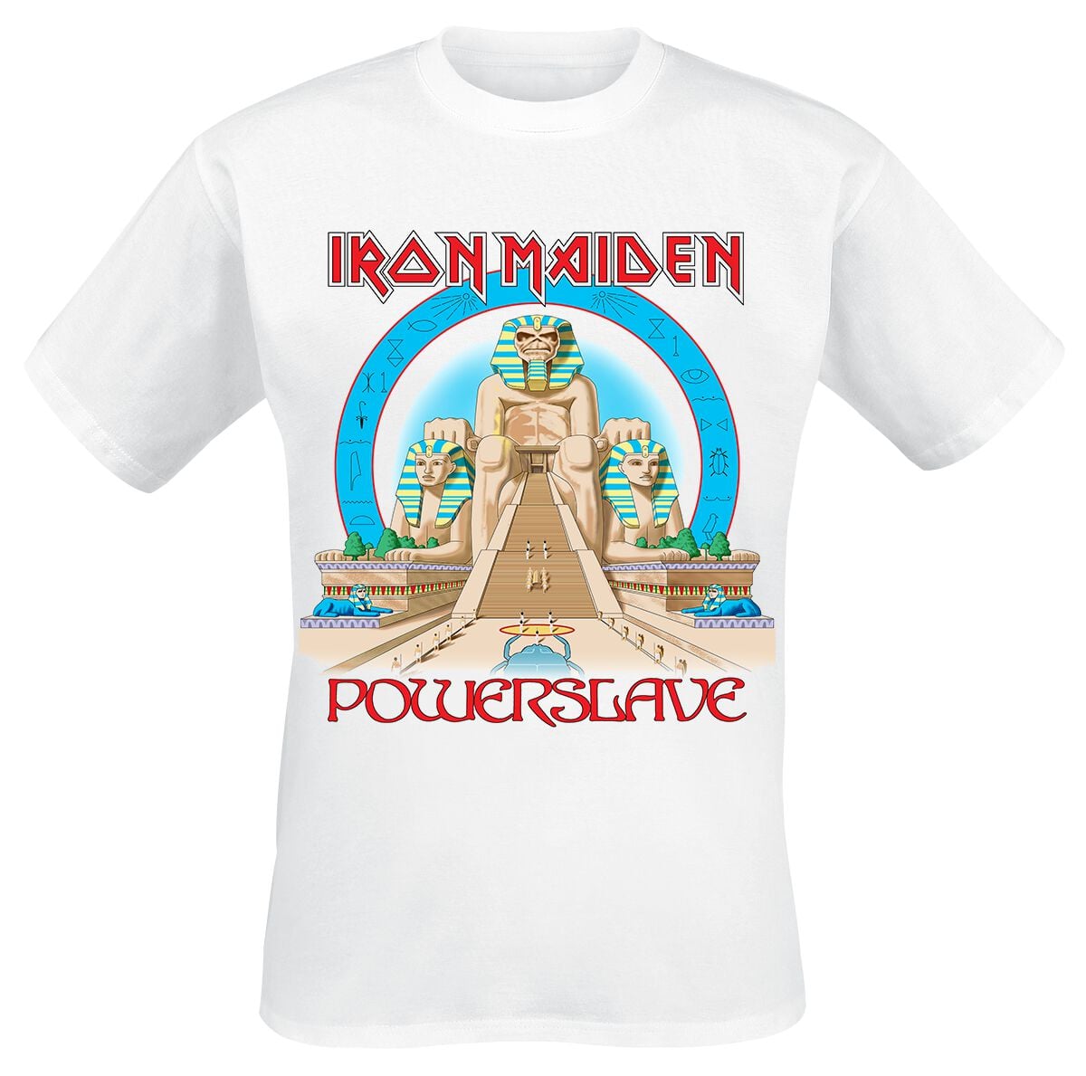 Powerslave World Slavery Tour 1984-1985 | Iron Maiden T-Shirt | EMP