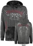 Lilium Wings Longsleeve, Rock Rebel by EMP, Hooded sweater