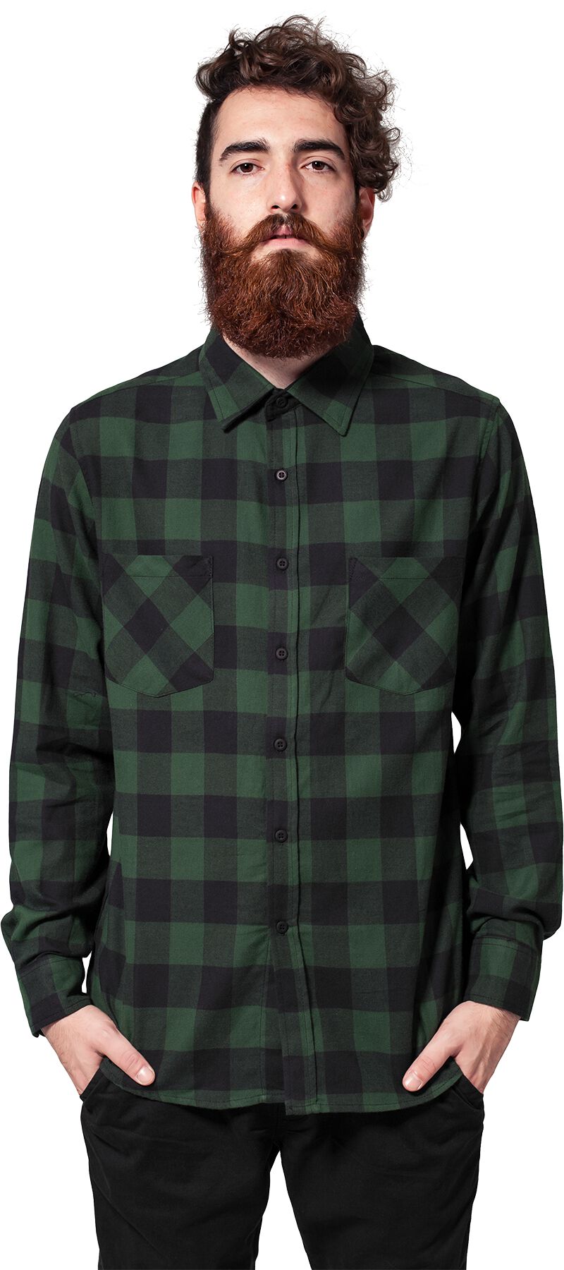 Checked Flannel Shirt | Urban Classics Flanel Shirt | EMP