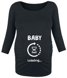 Baby Loading, Maternity fashion, Long-sleeve Shirt