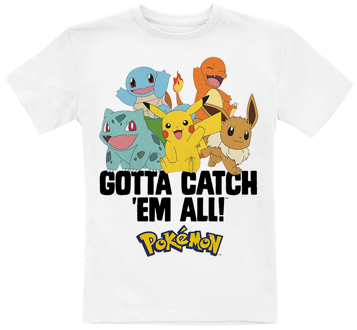 Kids Gotta Catch 'Em All Pokémon T-Shirt EMP