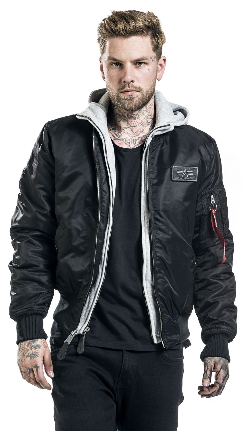 MA-1-D-Tec Alpha Industries Bomber Jacket EMP - Main Image
