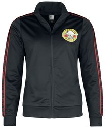 Amplified Collection - Ladies Taped Tricot Track Top, Guns N' Roses, Tracksuit Top