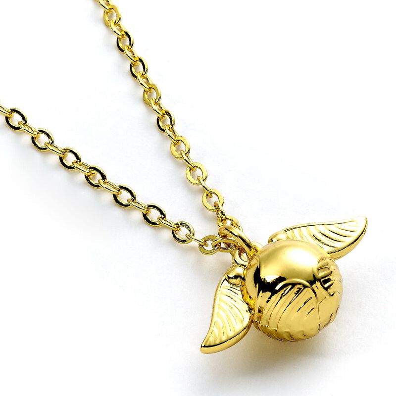 Golden Snitch Harry Potter Necklace EMP
