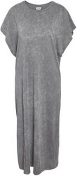 NMRena S/S Long Slit Dress JRS, Noisy May, Medium-length dress
