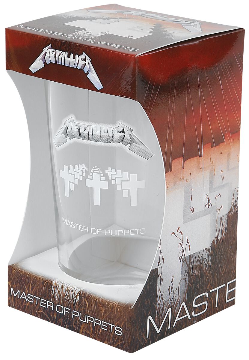 Master Of Puppets | Metallica Beer Glass | EMP