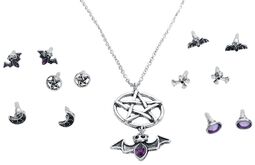 Bat Symbols, Gothicana by EMP, Necklace