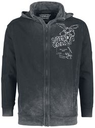 Wile E. Coyote - Inner Thoughts, Looney Tunes, Hooded zip