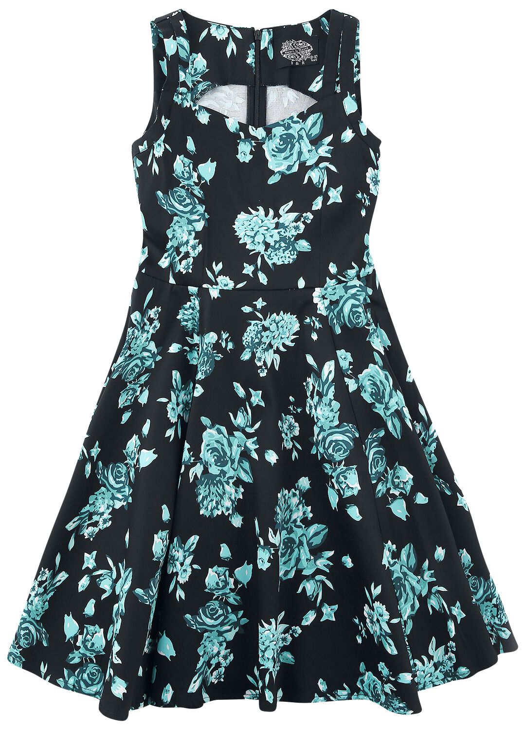 Black Rosaceae Swing Dress | H&R London Dress | EMP