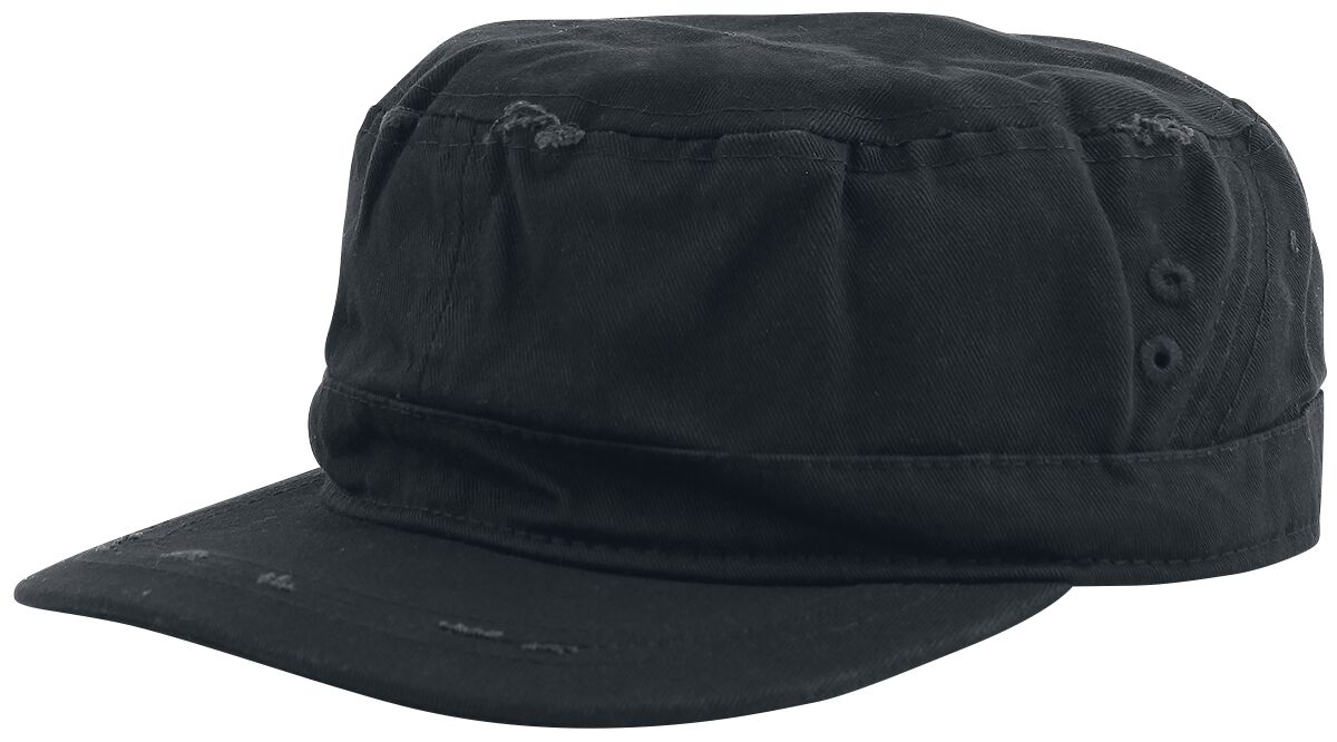 Vintage Army Cap Black Premium by EMP Cap EMP