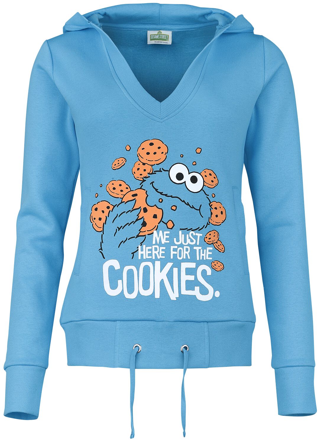 Just Here For The Cookies Sesame Street Hoodie EMP