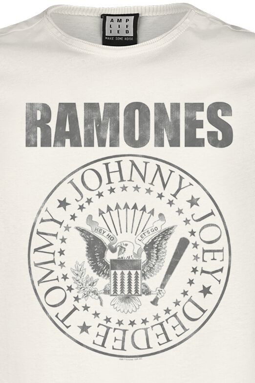 Amplified Collection Vintage Shield Ramones T-Shirt EMP