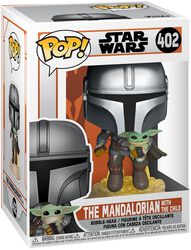 The Mandalorian - The Mandalorian With The Child Vinyl Figure 402, Star Wars, Funko Pop!