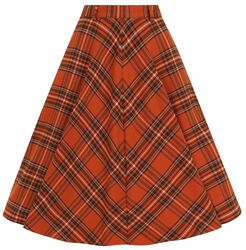 Tawny Skirt, Hell Bunny, Medium-length skirt