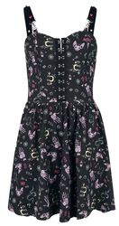 Ditsy Ouija Printed Mini Dress, Jawbreaker, Short dress