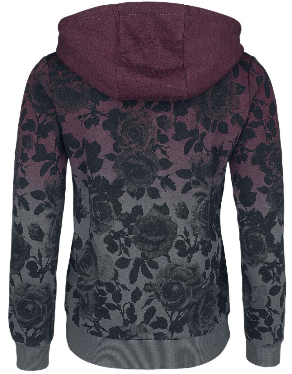 Dip-dye hoodie Rock Rebel by EMP Hoodie Jacket EMP