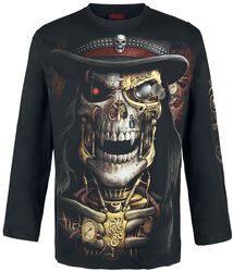 Steam Punk Reaper, Spiral, Long-sleeve Shirt
