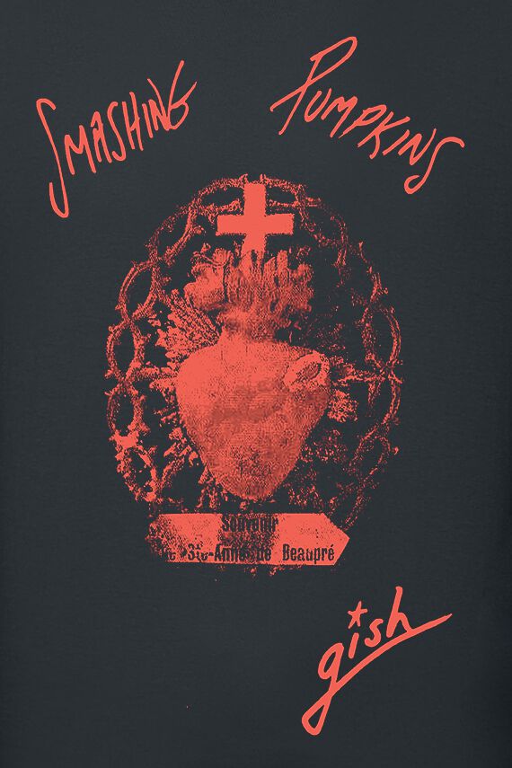 Patch Brodé The Smashing Pumpkins – Cœur Gish – Parfait Pour Vestes Et Sacs