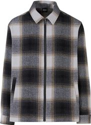 Zipped Shirt Jacket, Urban Classics, Between-seasons Jacket