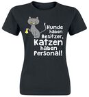 Katzen haben Personal!, Katzen haben Personal!, T-Shirt