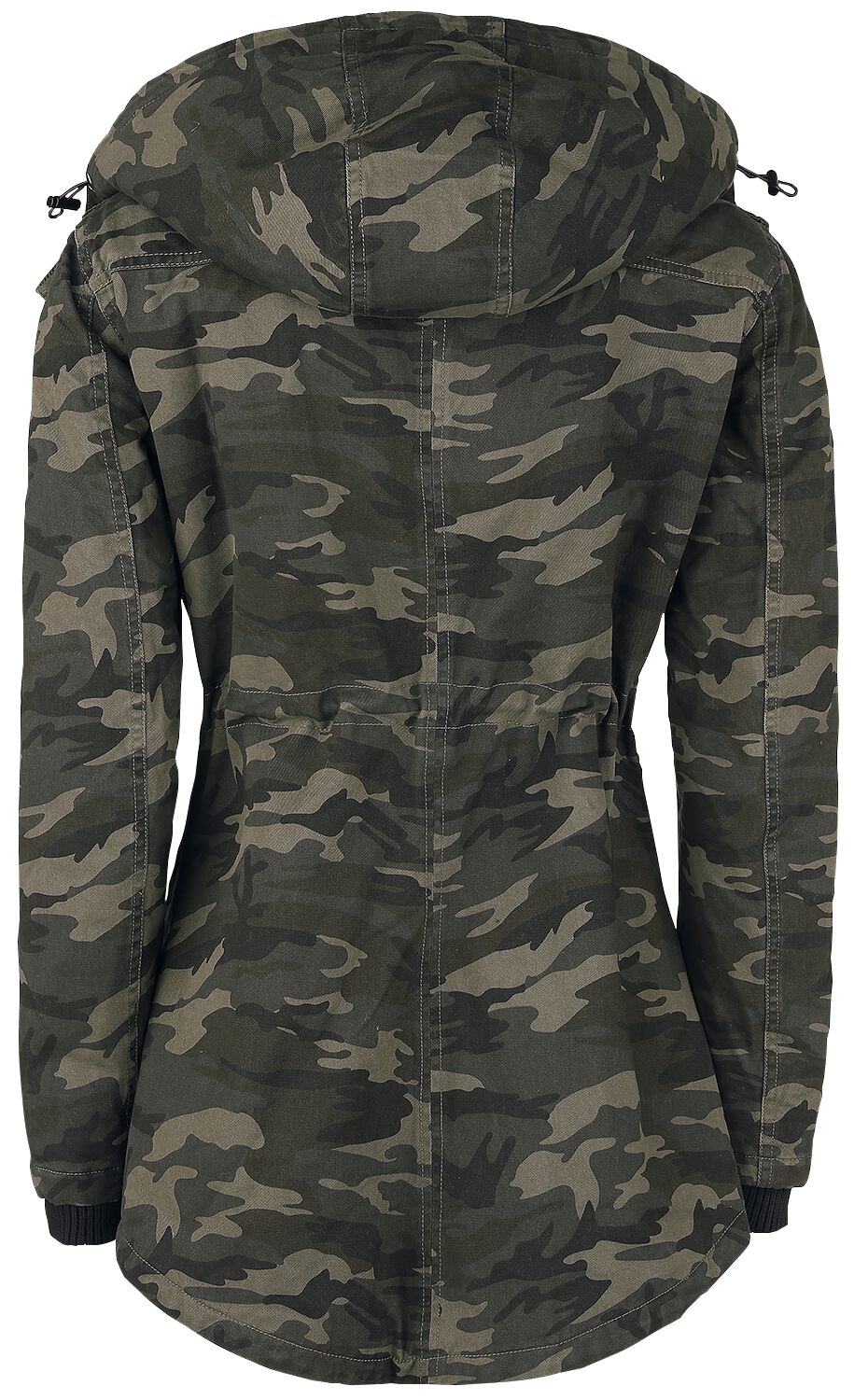 Damen Jacke Winter Parka Camouflage Damen Brandit Parka Damen