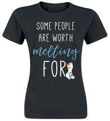 Some People Are Worth Melting For, Frozen, T-Shirt