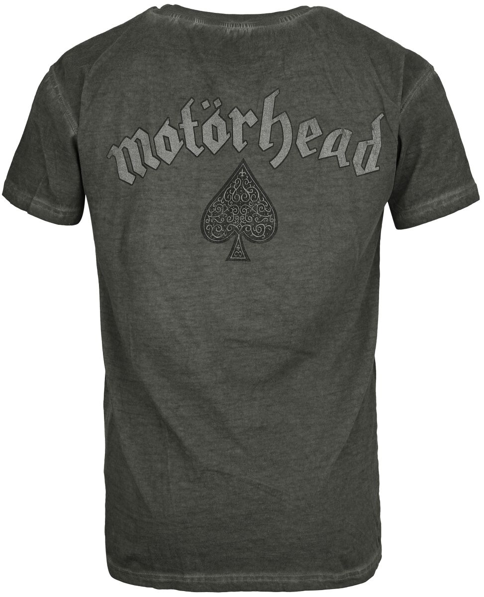 Official Motorhead 'Ace Of Spades' Band Logo T-Shirt - Men's Black Christmas Gift Tee, Size XL
