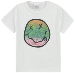 Kids - Multicolor Smiley, Nirvana, T-Shirt