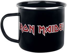 Logo -  Enamel Mug, Iron Maiden, Cup