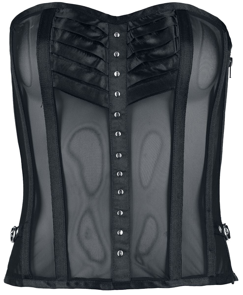 Mesh Corset Gothicana by EMP Corsage EMP