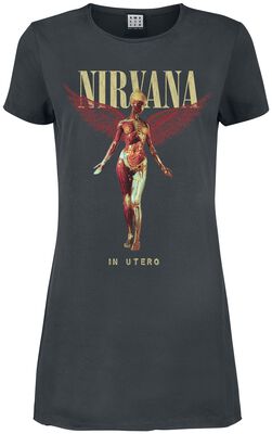 nirvana shirt dress Nirvana Shirt Dress - Purple Orange Palm