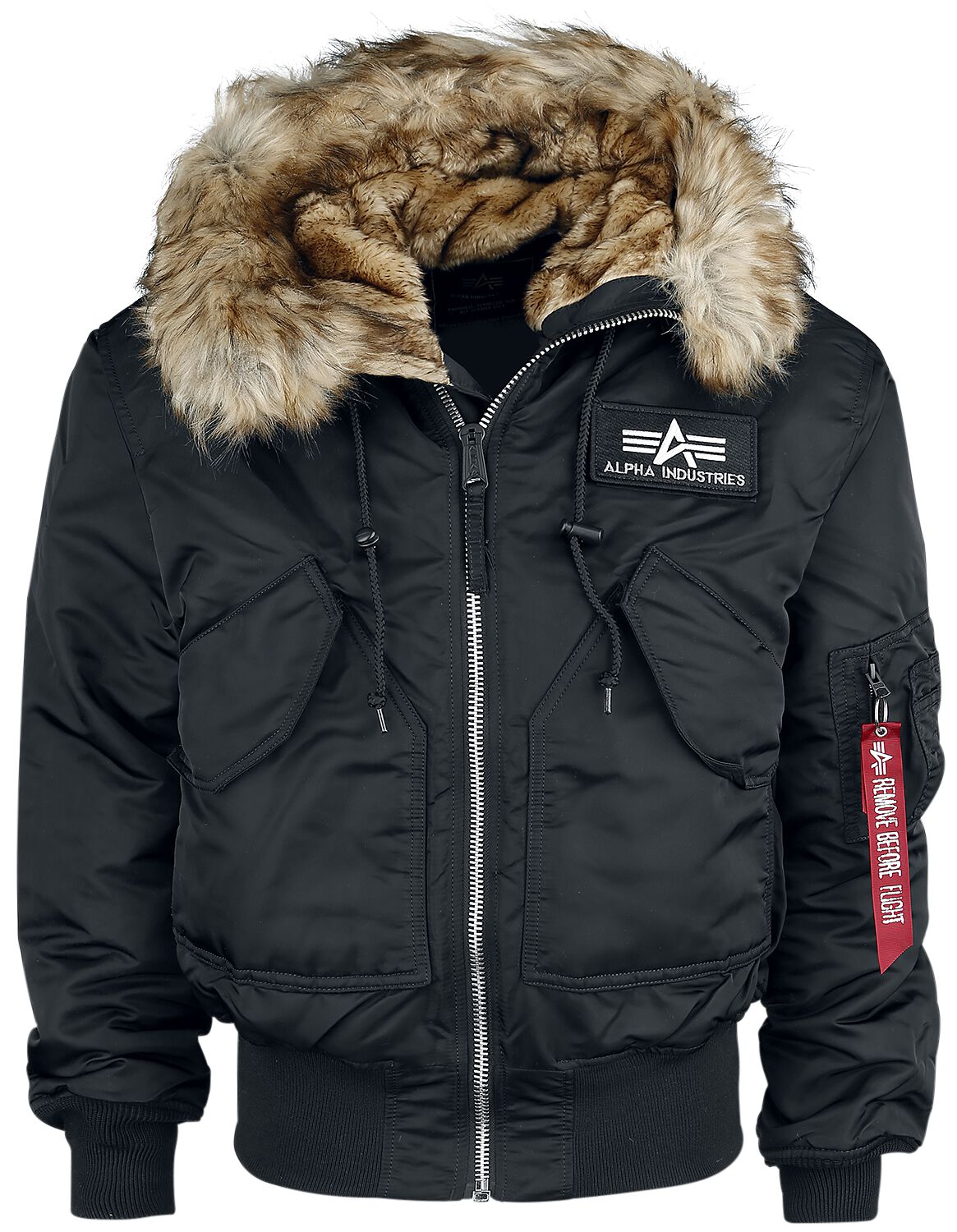 45P Hooded Custom, Alpha Industries Winter Jacket