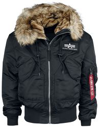45P Hooded Custom, Alpha Industries, Winter Jacket