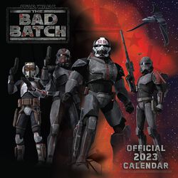 Bad Batch - 2023 wall calendar, Star Wars, Wall Calendar