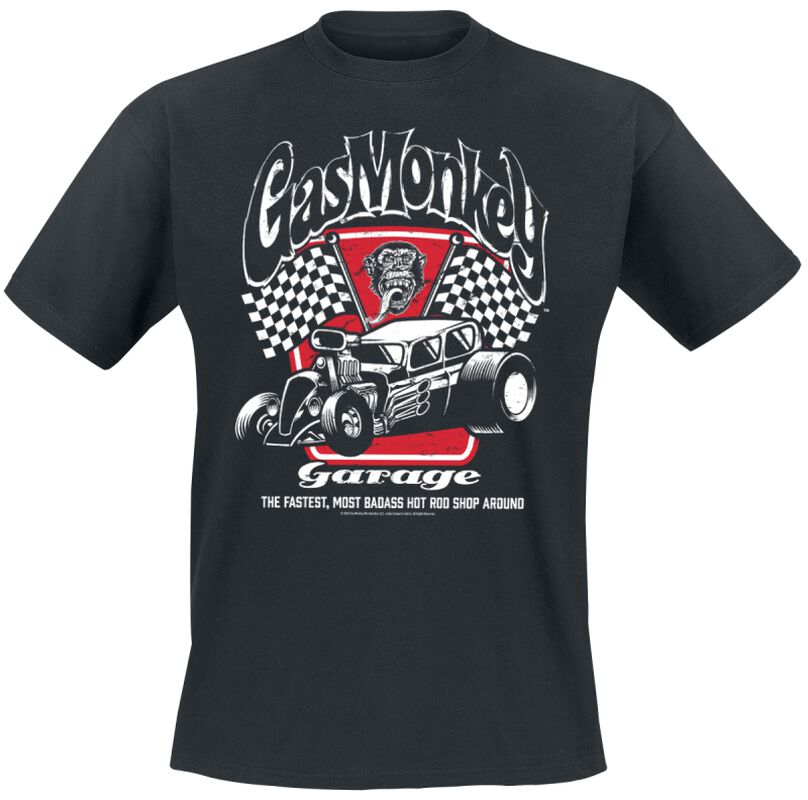 Badass Gas Monkey Garage Gas Monkey Garage T-Shirt EMP