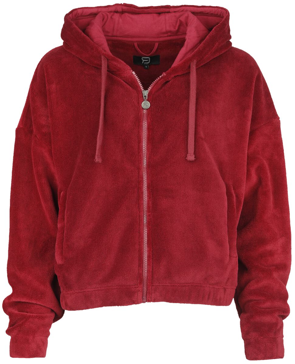 Fluffy hoodie RED by EMP Hoodie Jacket EMP